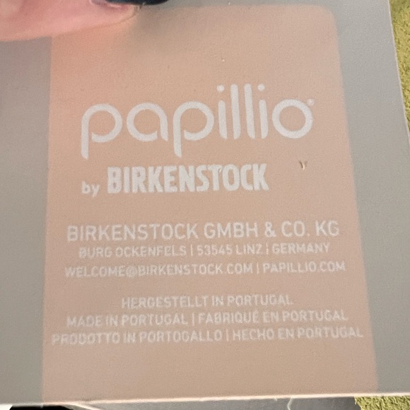 SOLD Birkenstock Boston Papillio Chunky Suede Clog - Picture 9 of 11